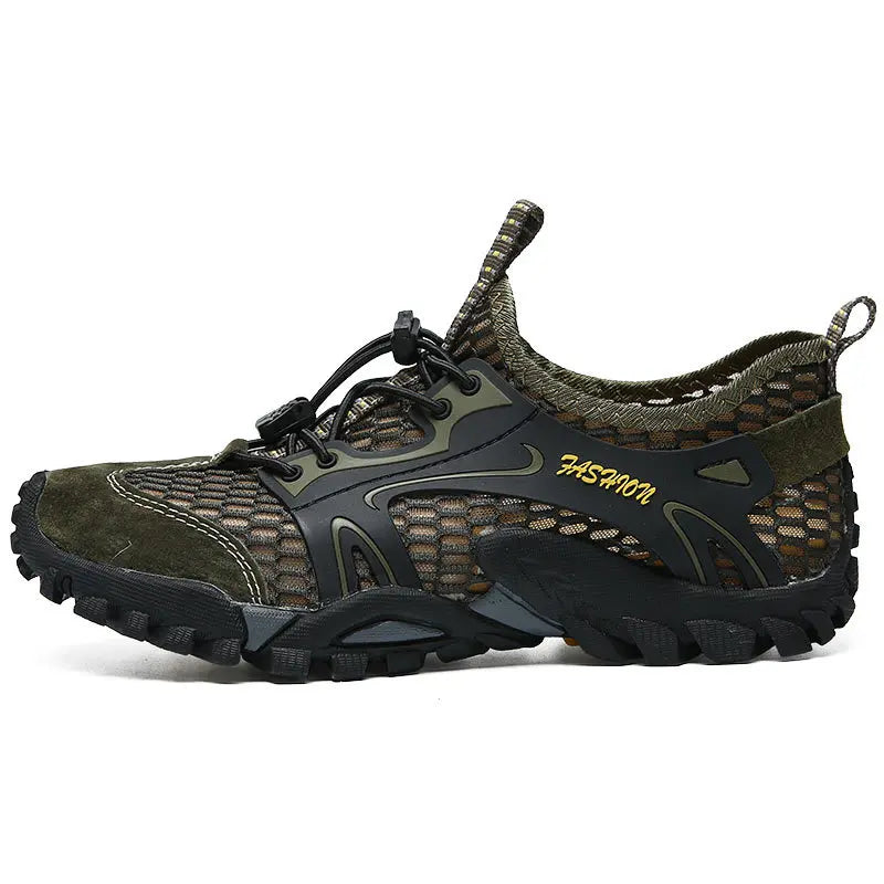 New Men's Outdoor Leisure Hiking Shoes Women's Beach Shoes Wading Shoes Couples Quick-Drying Rock Climbing Sneakers 36-47#