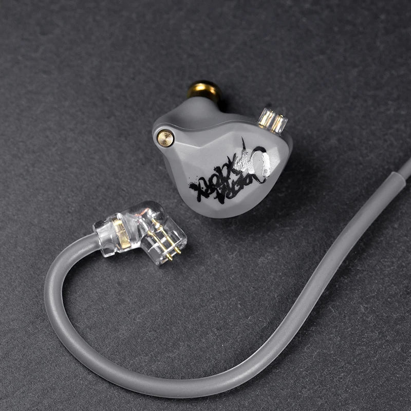 Whizzer OC1 Wired Headphones with Mic and Play/Pause Control HiFi Earphones Bass High Quality Clear Vocal