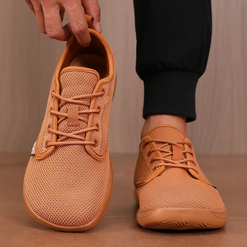 Barefoot Shoes Men's Casual Running Sports Breathable One Foot Shoes Lightweight and Minimalist Walking Shoes Oversized
