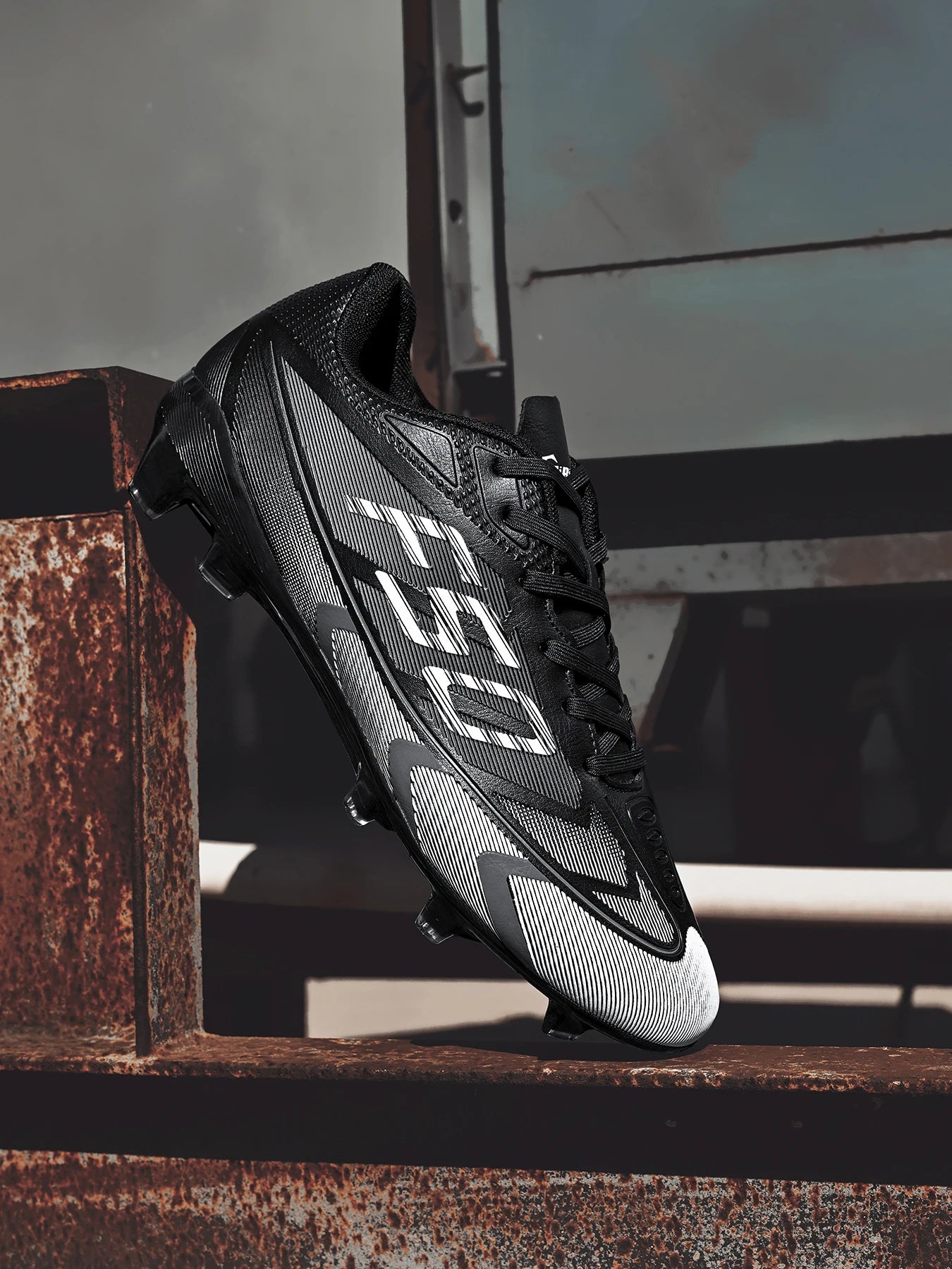 AG/FG Football Boots Kids Youth Teenagers PU+Fabric Upper TPU Sole Non-Slip Firm Ground Training