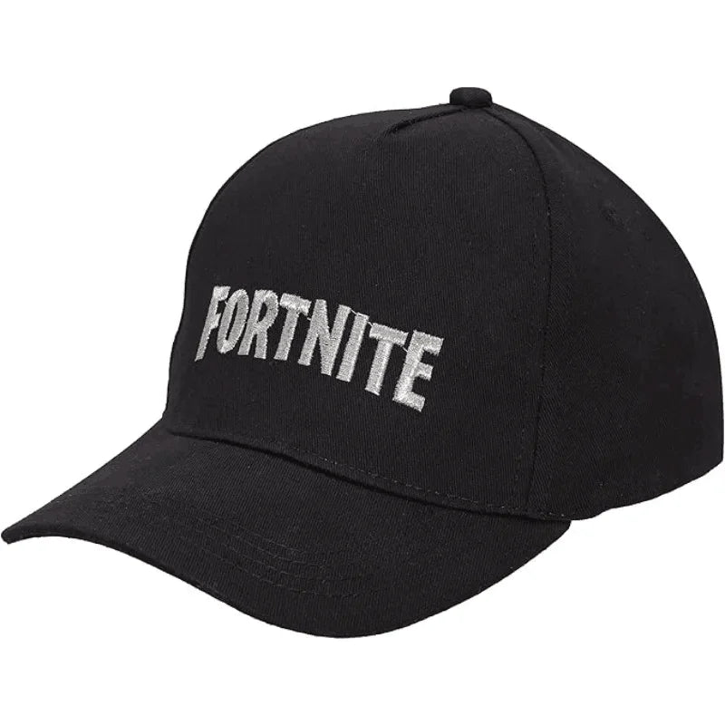 Fortnite Game Cap Cartoon Black Hat Adults Outdoor Travel Adjustable Sun Baseball Sports Cap