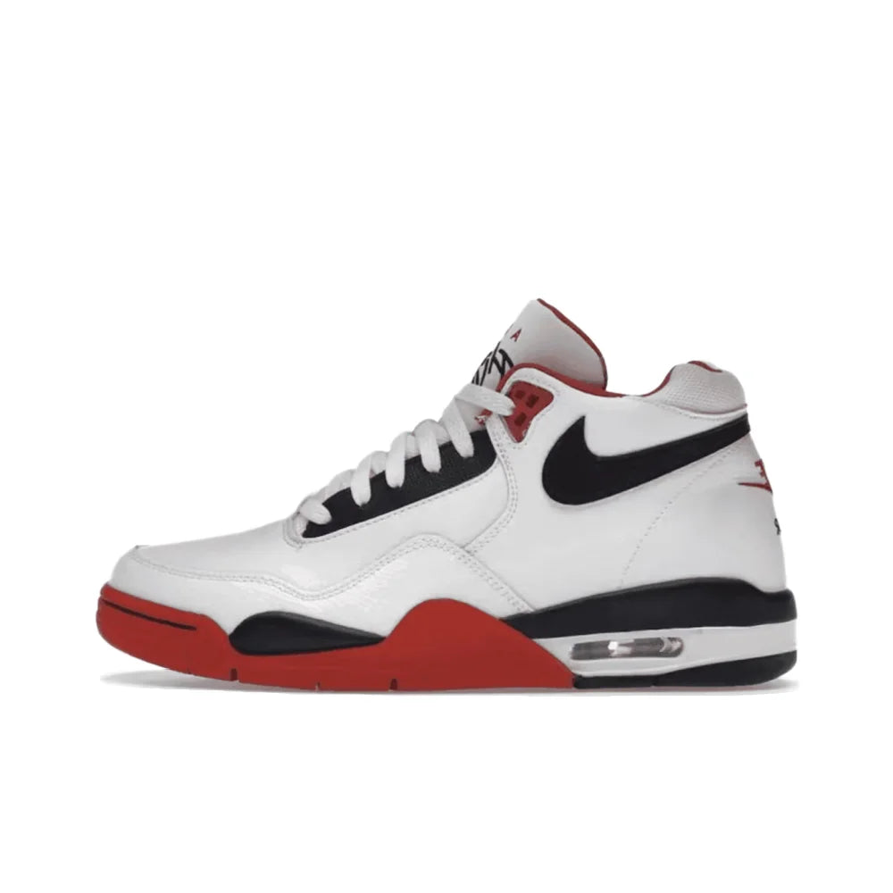 Nike Flight Legacy Mid-Top Retro Basketball Shoes with Slip-Resistant, Durable, and Cushioned Construction Unisex BQ4212-102