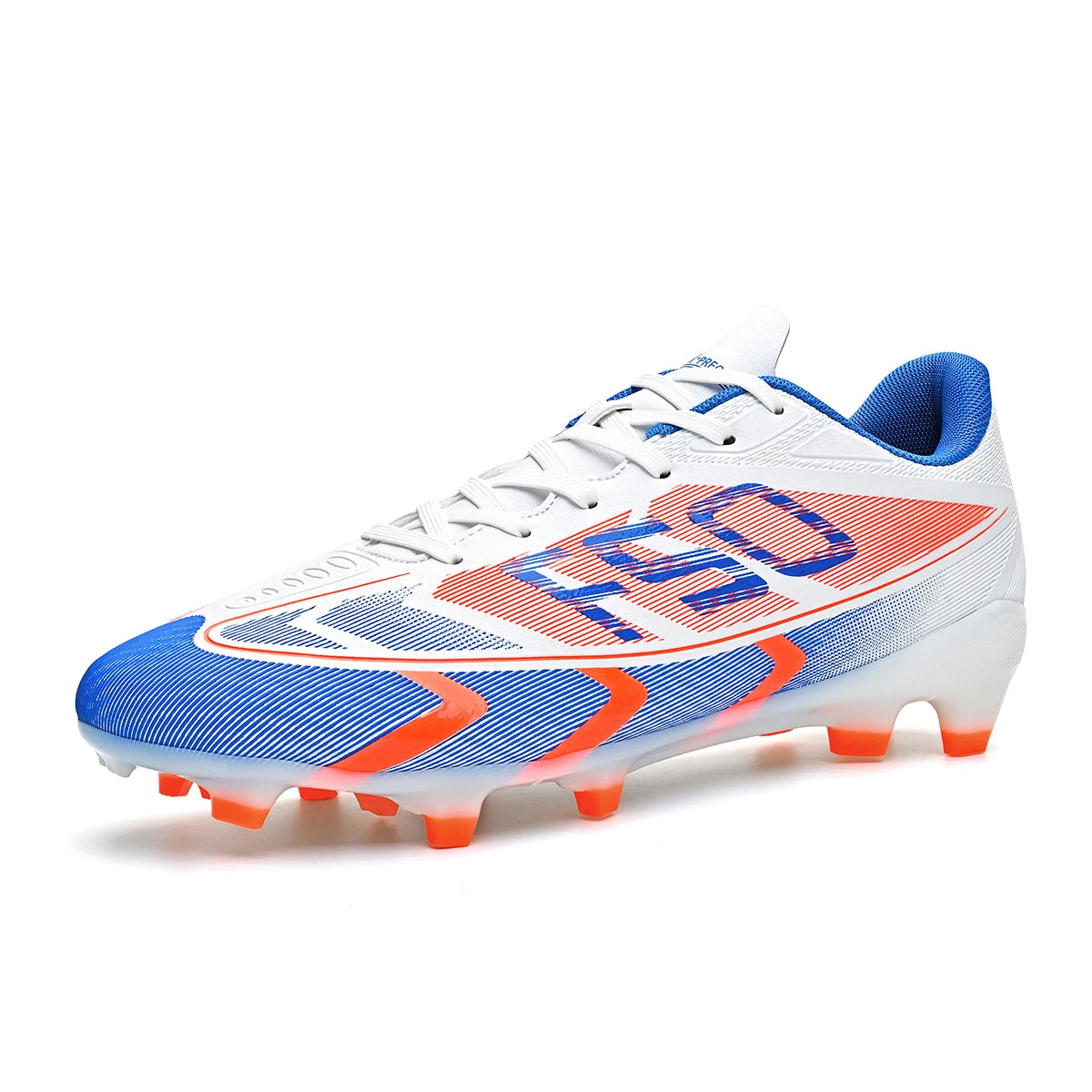 Breathable soccer shoes with FG/AG spikes are suitable for training and playing, effectively protecting the ankle