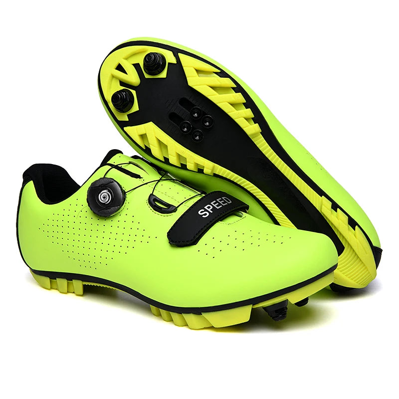 New Unisex pedal Cycling Shoes Flat shoes Suitable For Mountain Sports Pedal Self-Locking Cycling Shoes Breathable Cycling Shoes