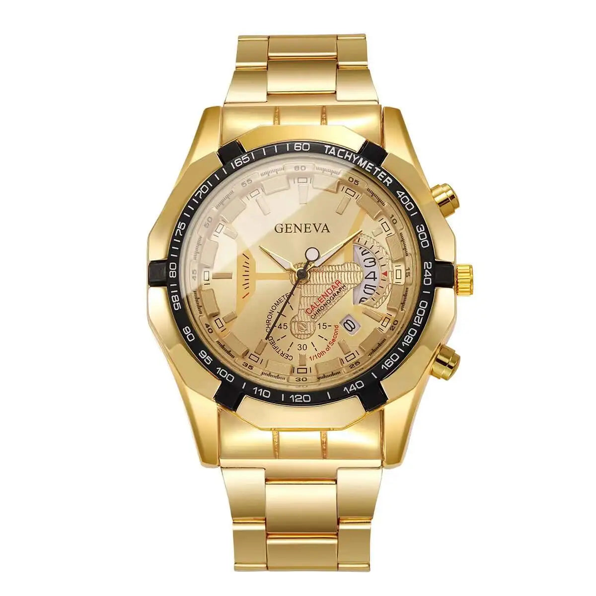 Fashion Men Business Watches Luxury Large Dial Calendar Quartz Watch Mens Clock Reloj Hombre(Without Box)
