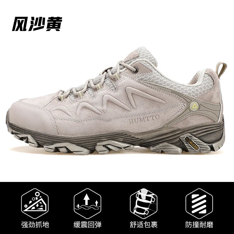 HUMTTO Hiking Shoes Men Winter Outdoor Sports Climbing Shoes hunting shoes Warm women Trekking Sneakers ankle boots Tactical
