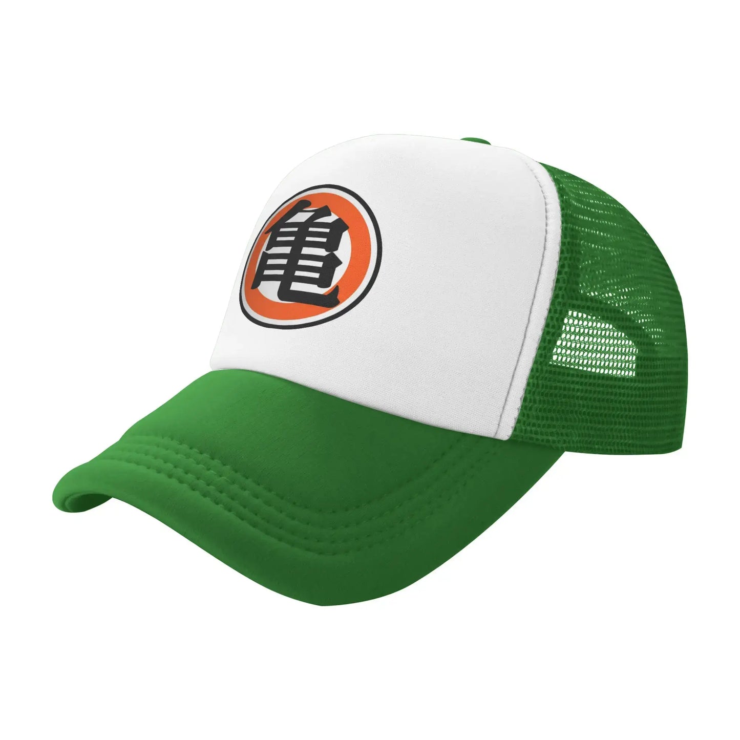 DBZ Turtle Japanese Anime Goku Trucker Cap Adult Dragon Ball Hat Sun Hats Dad Hat Adjustable Snapback Caps Mesh Baseball Cap, Produit gaming premium Fraquane
