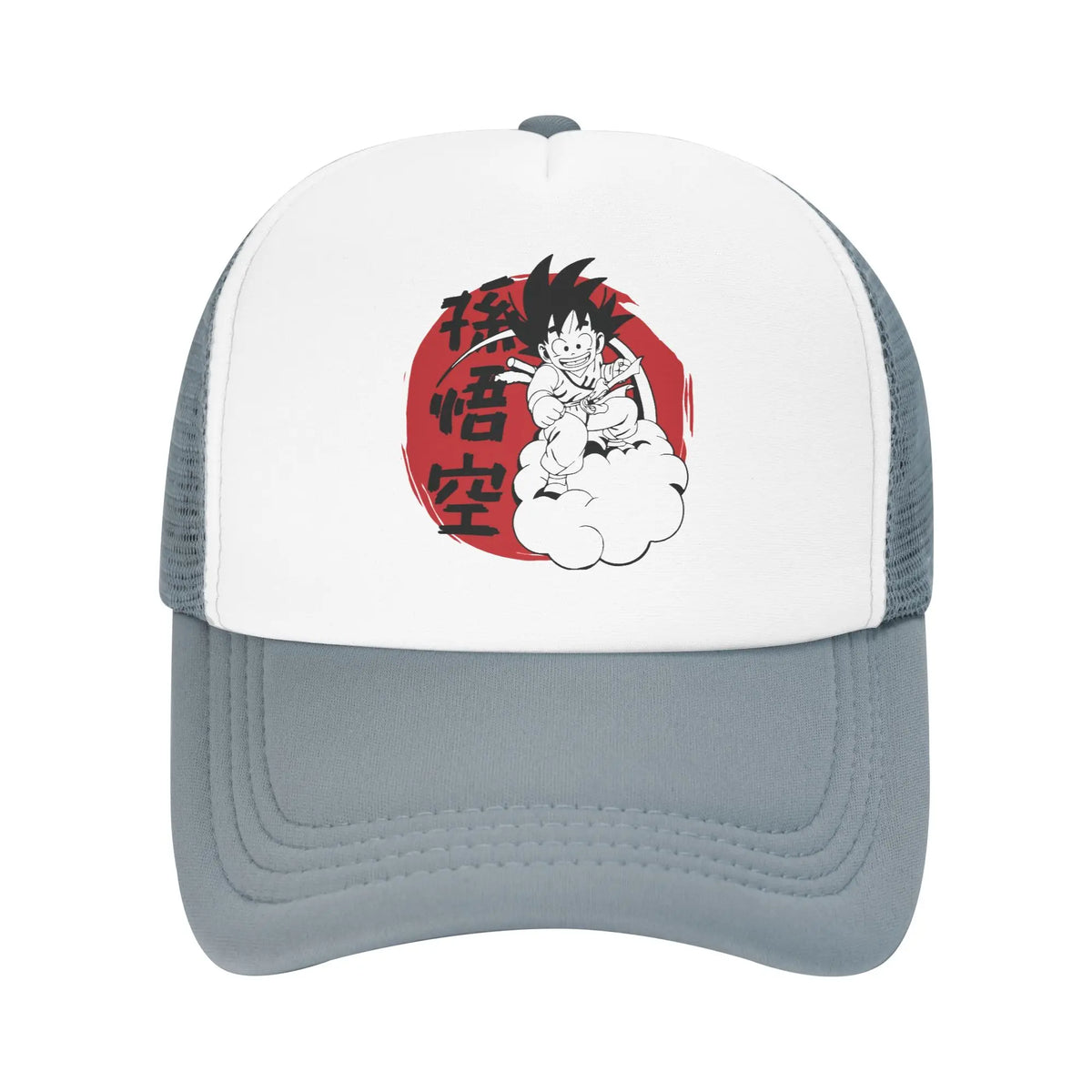 Son gohan D-Dragon Ball Z Trucker Hat Unisex Outdoor Hats Trucker Worker Cap Trucker Cap Snapback Caps Mesh Baseball Caps