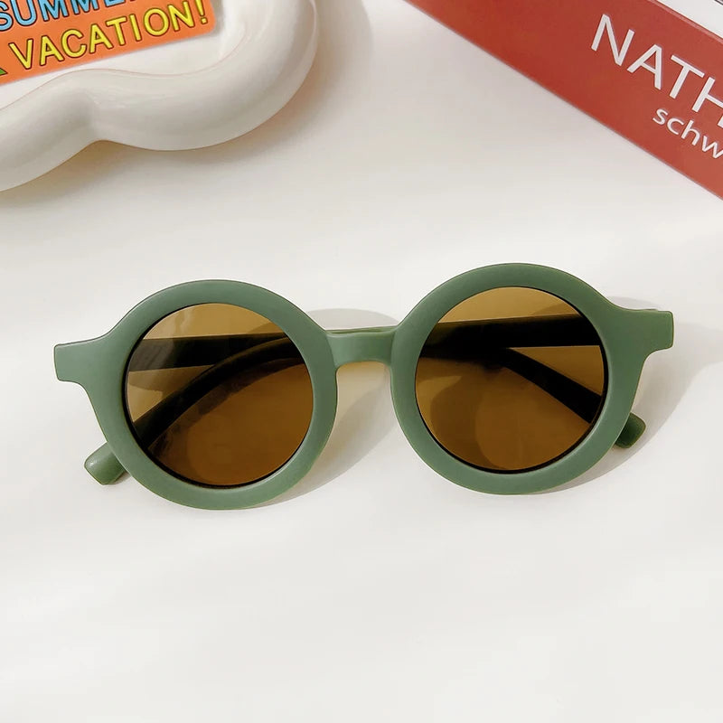 2026 Kids Personality Classic Outdoor Sun Protection Sunglasses Boys Girls Colors Protect Eyes Baby UV400 Sunglasses Children