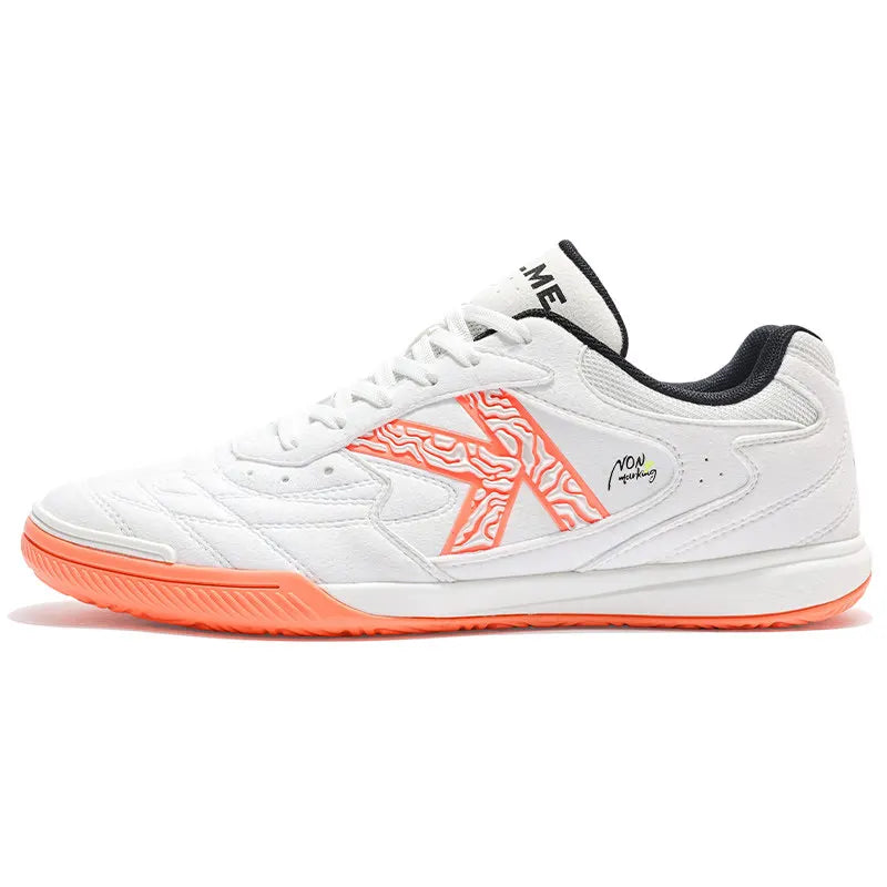 Kelme Indoor Football Shoes Adult Flat Sole Youth Match Five-a-side Training Soccer Cleats Men's Futsal Sneakers