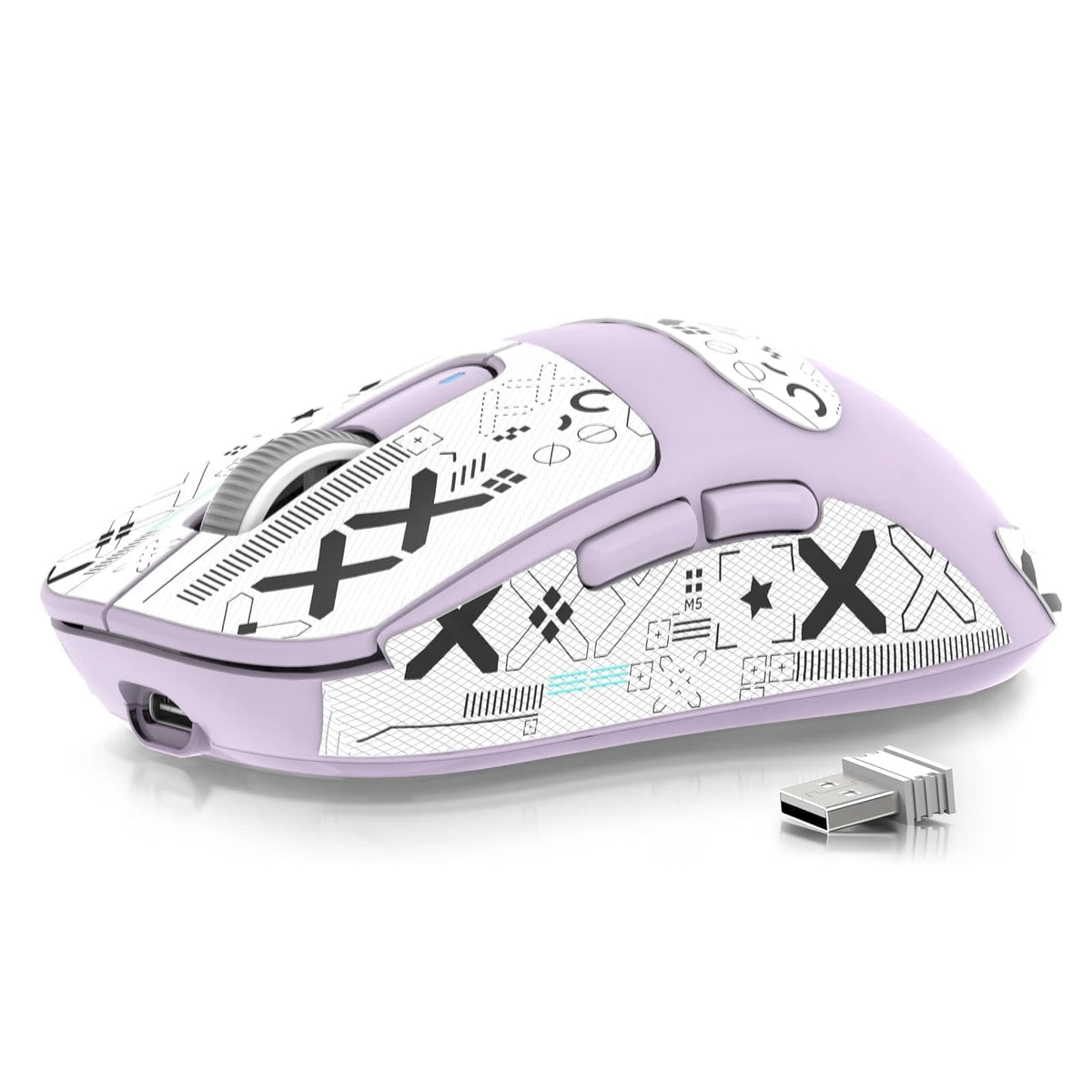 ATTACK SHARK X3 Lightweight Wireless Gaming Mouse, 49g Tri-Mode, PAW3395 26K DPI Sensor, 200h Battery Life, 5 Programmable Buttons