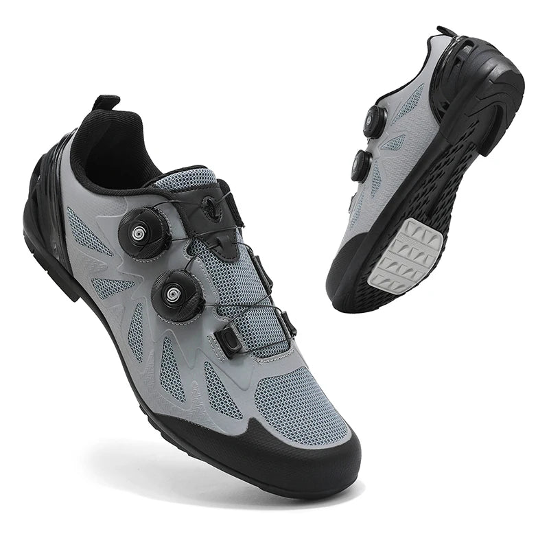 Scarpe da mountain bike non bloccanti da uomo senza tacchette, scarpe da ciclismo su strada RB Speed senza tacchetta, sneaker MTB da donna per pedali flat