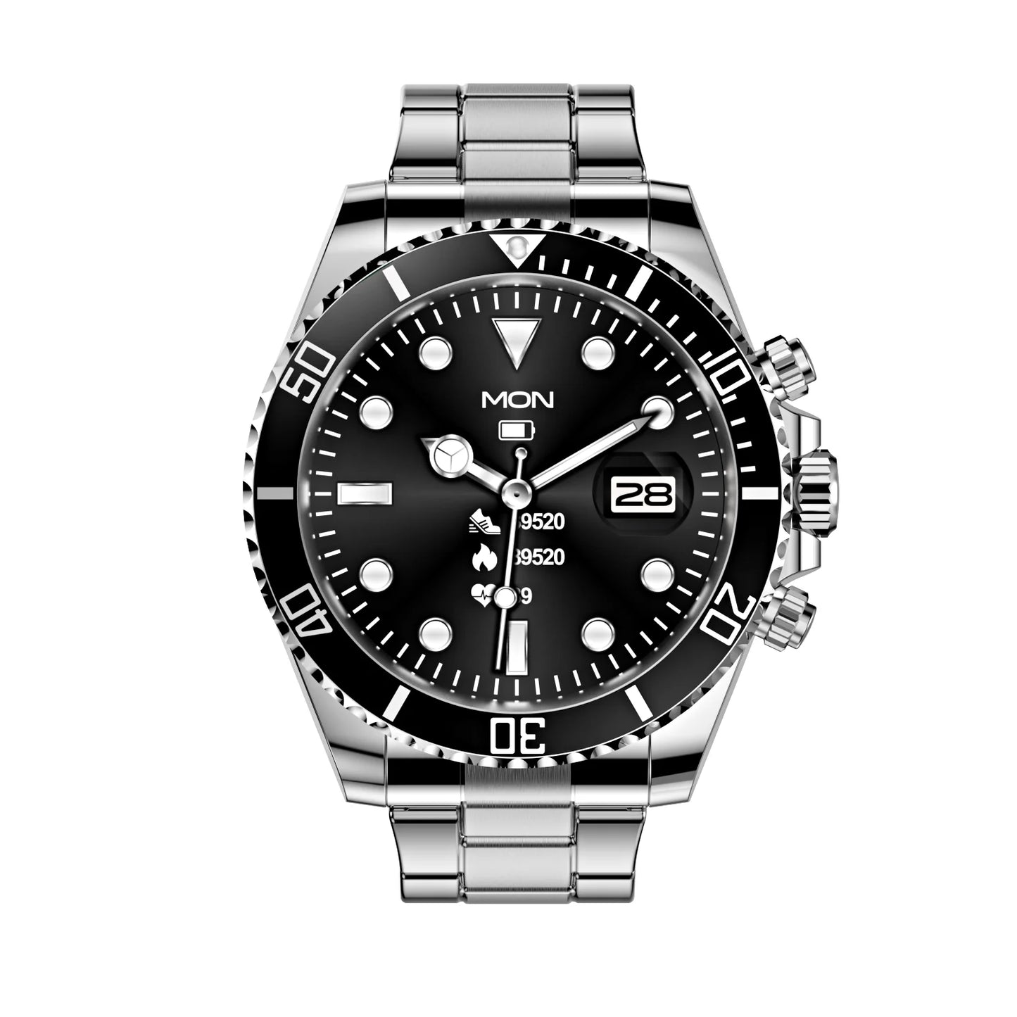 Aiweile AW12 New Style Luxury Smart Watch Dials Answer Call For Men Waterproof Sport Digital Business Watch For Gift