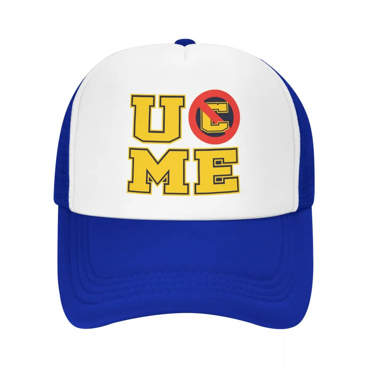 Custom C-Cena John U Cant See Me Trucker Hat Women Men Adjustable Unisex Baseball Cap Summer Dad Hat