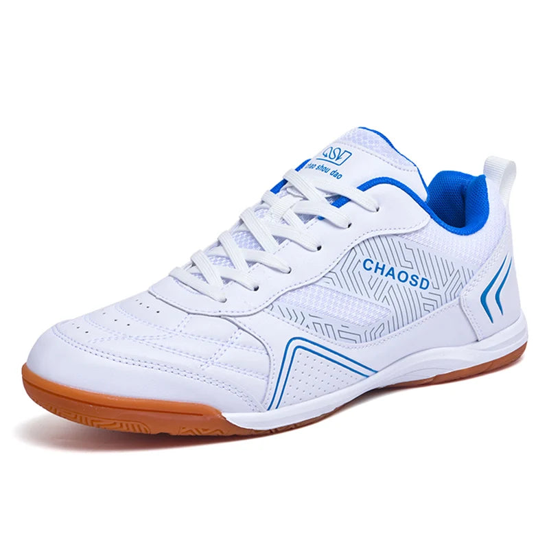 Men Professional Soccer Cleats Anti-Slippery Futsal Training Cleats Wear Resistant Ultralight Outdoor Indoor Unisex Sneakers