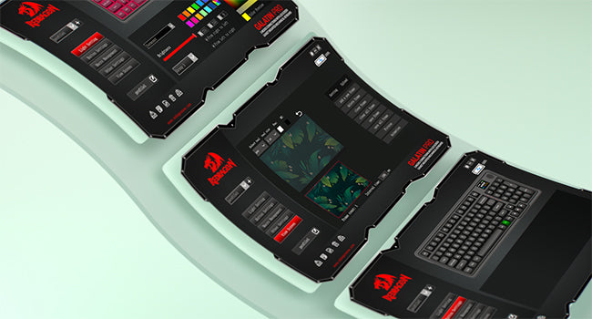 Redragon K719 Wireless Gasket Gaming 95 Keys Mechanical Keyboard, Easy-Control 1.14’’ TFT Info Display, Mint Mambo Switches