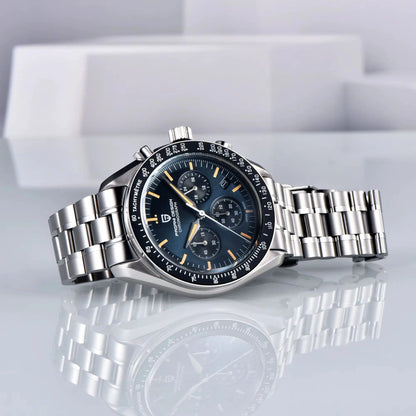 PAGANI DESIGN 2026 New CK2988 Moon Watches Retro Top Luxury Quartz Watch For Men Sapphire glass Speed Chronograph Wristwatch Men
