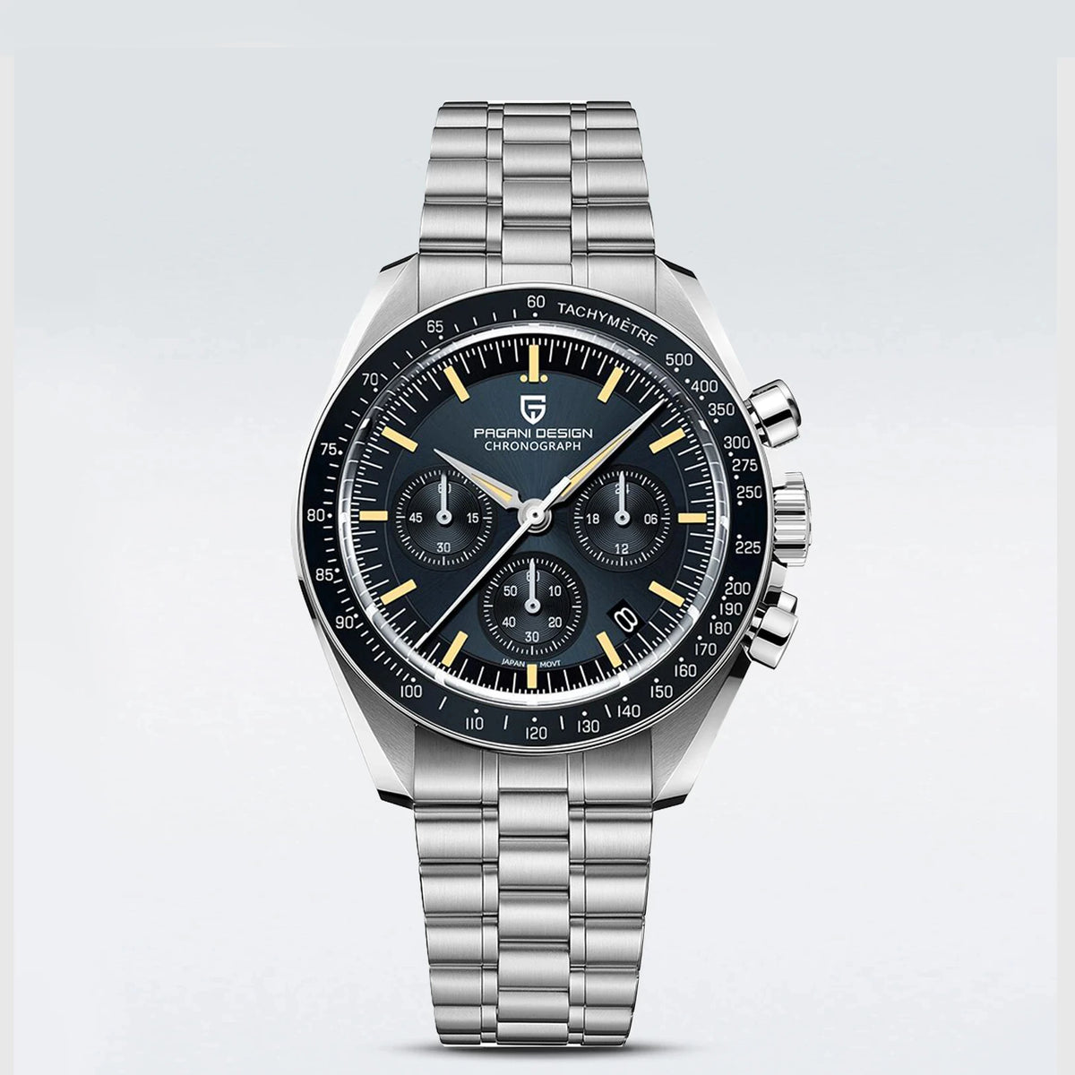 PAGANI DESIGN New men’s watches, luxury quartz watch, speed chronograph, AR sapphire glasses, 100M water-resistant, business watch 2026, EU local shipping