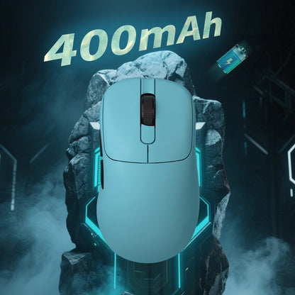 AJAZZ AJ179 APEX Gaming Mouse with Color Screen Dock, Tri-Mode Wireless Gaming Mouse, PAW3950 Sensor, 8000Hz Polling Rate, Magnetic Charging