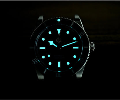San Martin New Upgraded 37mm BB54 Vintage Men Diver Watch ST2130 Automatic Mechanical Sapphire Luminous Waterproof 200m SN0138