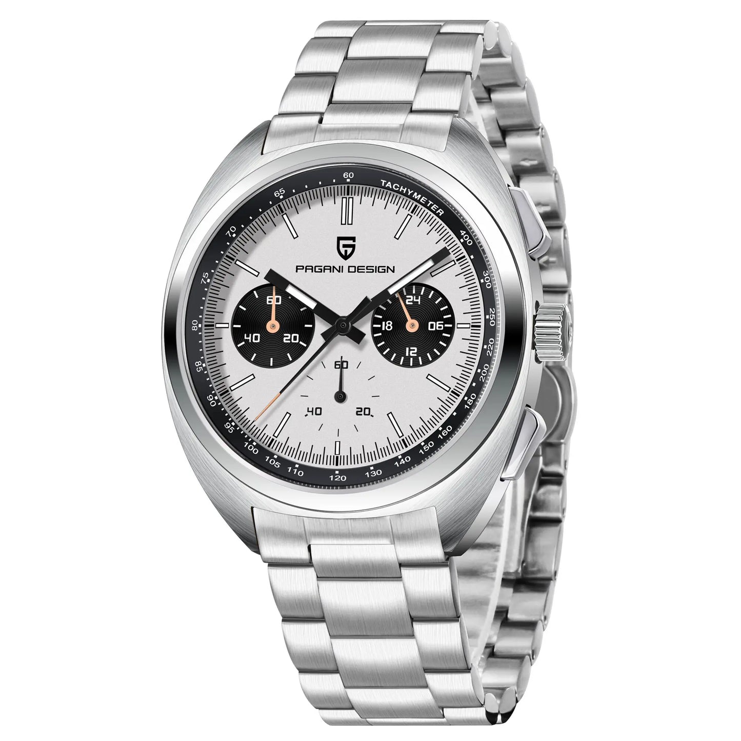 PAGANI DESIGN 2026 NEW Turtle Back Chronograph 1782 fashion quartz wristwatch for Man Luminous Waterproof Watch Reloj hombre