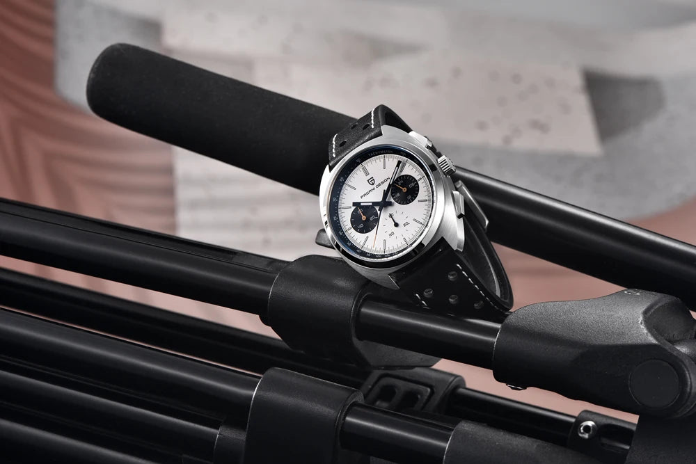 Retro Men's Watch PAGANI DESIGN 2026 New Collection, Quartz Chronograph, Japanese VK63 Sapphire Glass, Local Shipping