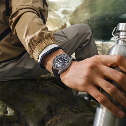 San Martin Grade 5 Titanium Watch SN0121TD PT5000/ST2130 Automatic Movement Watch 300M Waterproof Adjustable Clasp Wristwatch