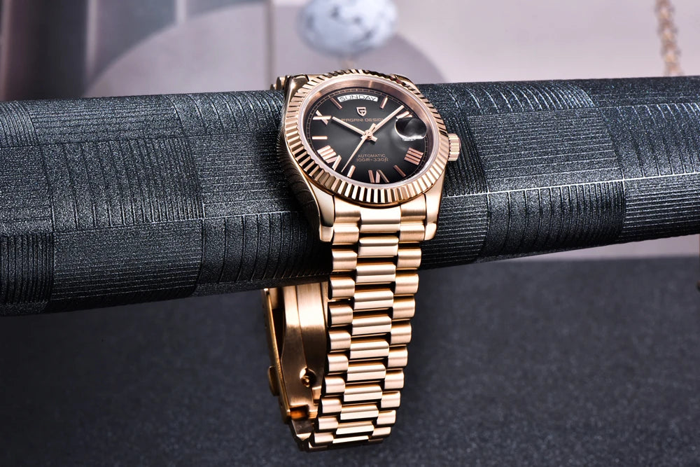 Men's watches PAGANI DESIGN New D36 Date, luxury top-end automatic mechanical Watch, Men's Watch with AR Sapphire glasses, 10 bar waterproof