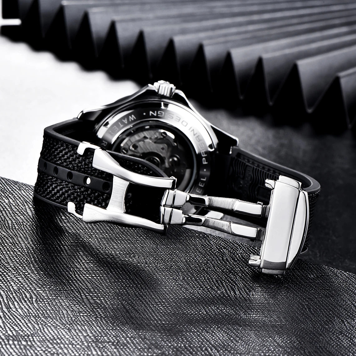 PAGANI DESIGN 2026 New automatic watch for men 007, luxury automatic watch for men, mechanical watch for men, AR sapphire, luminous, EU local delivery