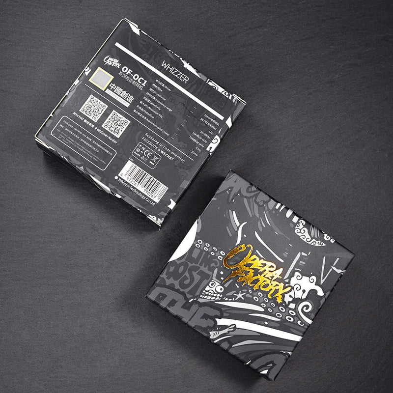 Whizzer OC1 Wired Headphones with Mic and Play/Pause Control HiFi Earphones Bass High Quality Clear Vocal
