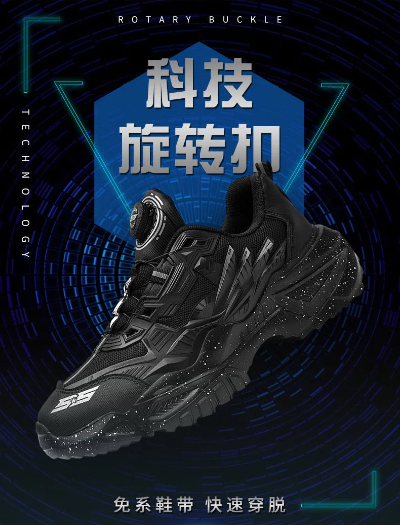 Luxury Men's Sneakers Casual Breathable Trainer Race Fashion Loafers Running Shoes for Male Tenis