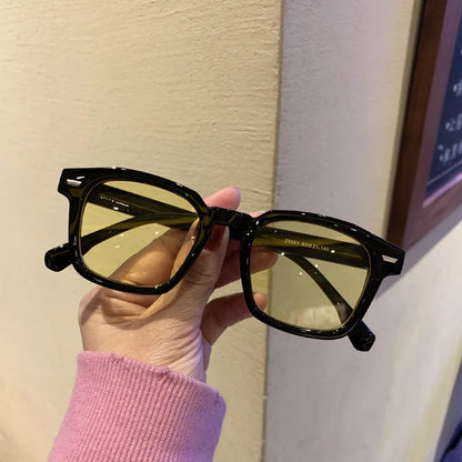 RMM brand Sun Glasses high-quality new polygon meter nail square sunglasses Fashion men hip hop glasses retro sunglasses women