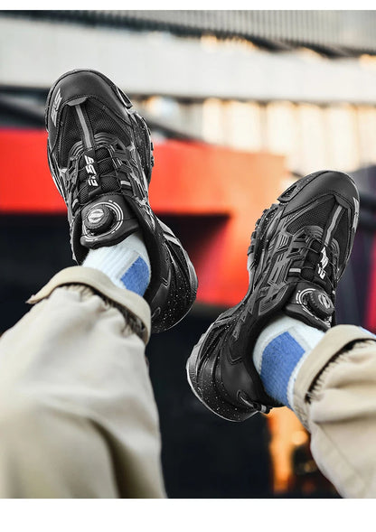 Luxury Men's Sneakers Casual Breathable Trainer Race Fashion Loafers Running Shoes for Male Tenis