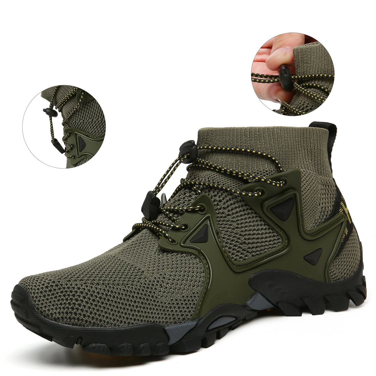 Hot Selling Men's Outdoor Sports Shoes Rock Climbing Hiking Shoes Beach Creek Shoes Casual Sports Shoes 38-48#
