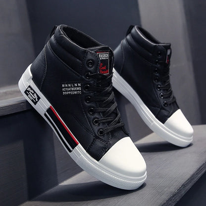 Men's Casual Skateboarding Shoes High Top Sneakers Sport tenis Shoes Breathable Walking Shoes Street Shoes zapatillas de hombre