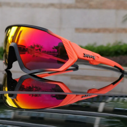 2025 Polarized Sport 5 Lens Cycling Glasses Bike Mtb Sunglasses Men Women Fishing Running Goggles Fashion Safety Bicycle Eyewear