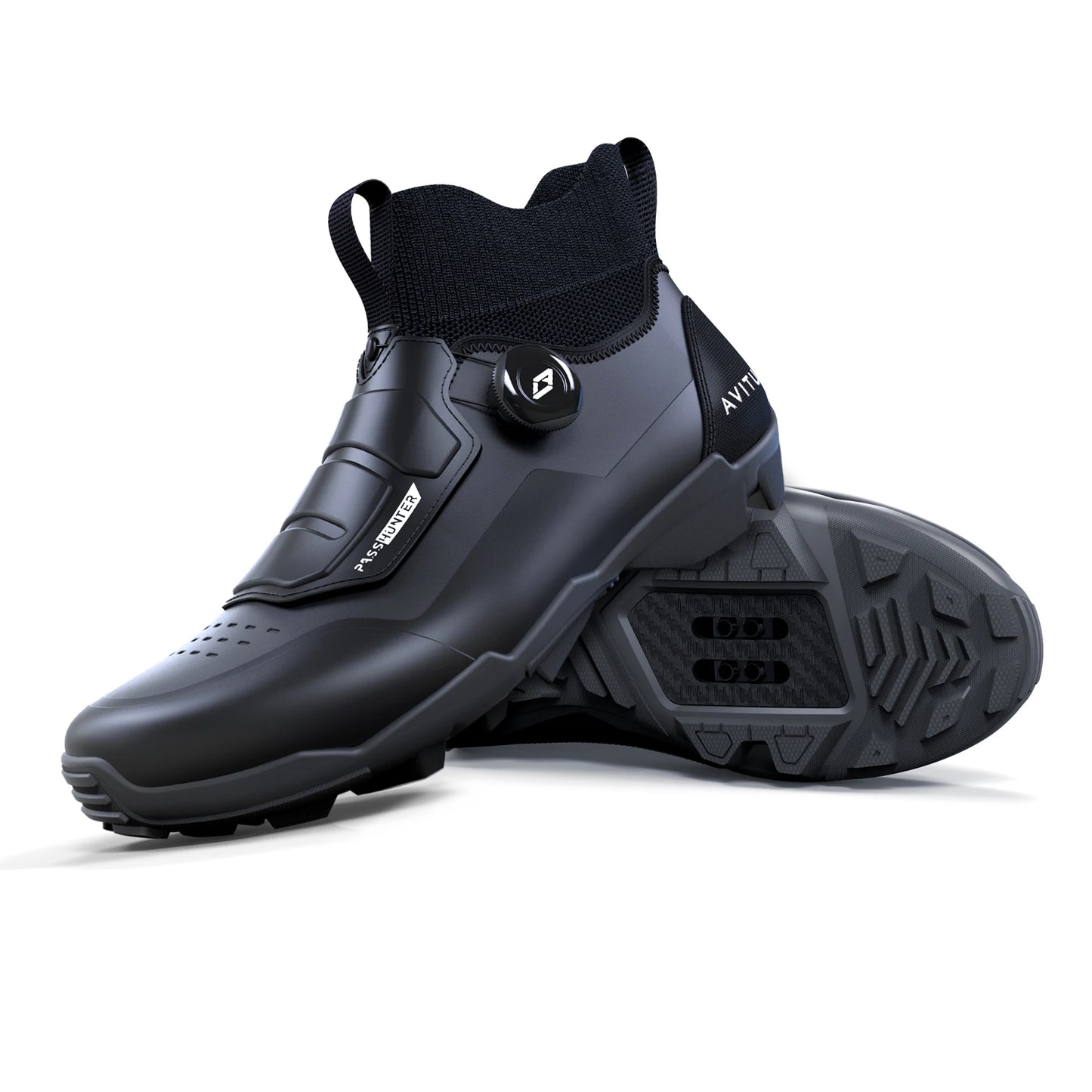 Avitus Zapatillas MTB Shoes for All Mountain Bike Flat Pedals Or SPD Cleat Compatible Arcas Cycling Shoes