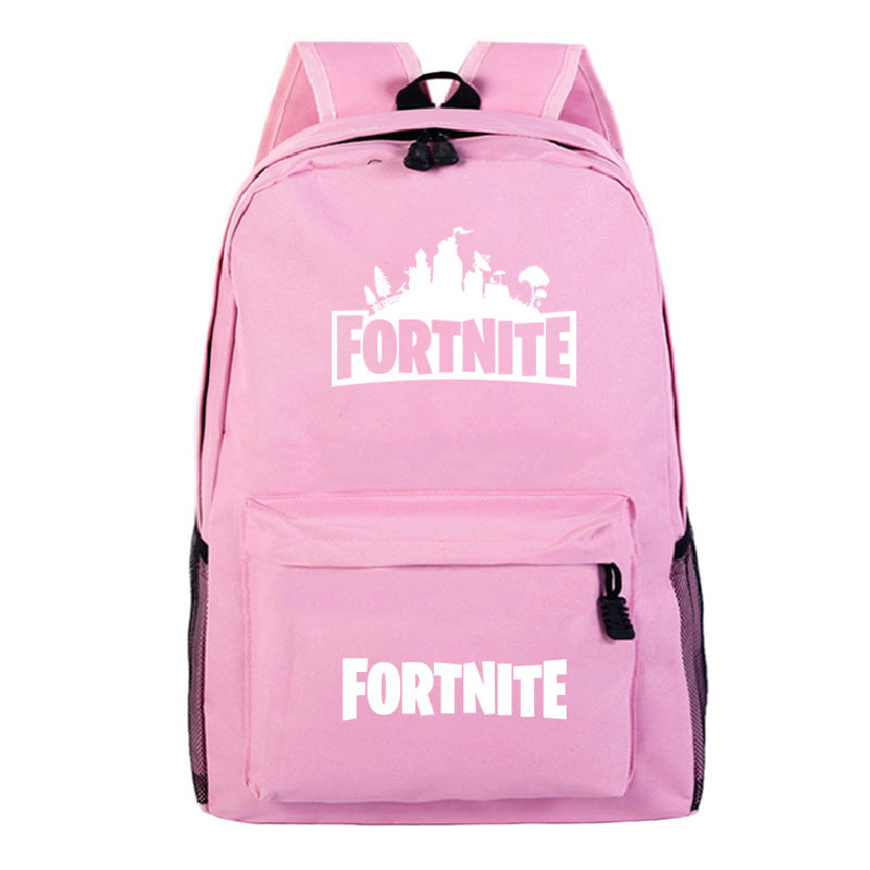 Mochila Fortnite Games, mochila escolar Fortnite para adolescentes, unissexo, com compartimento para portátil, para escola, viagens e uso casual