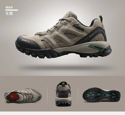 HUMTTO Hiking Shoes Men Winter Outdoor Sports Climbing Shoes hunting shoes Warm women Trekking  Sneakers ankle boots  Tactical