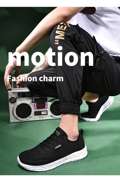 Men's Shoes Casual Mesh Summer Sneakers Breathable Lightweight Tenis Men Walking Sneaker Comfortable Masculino Zapatillas Hombre