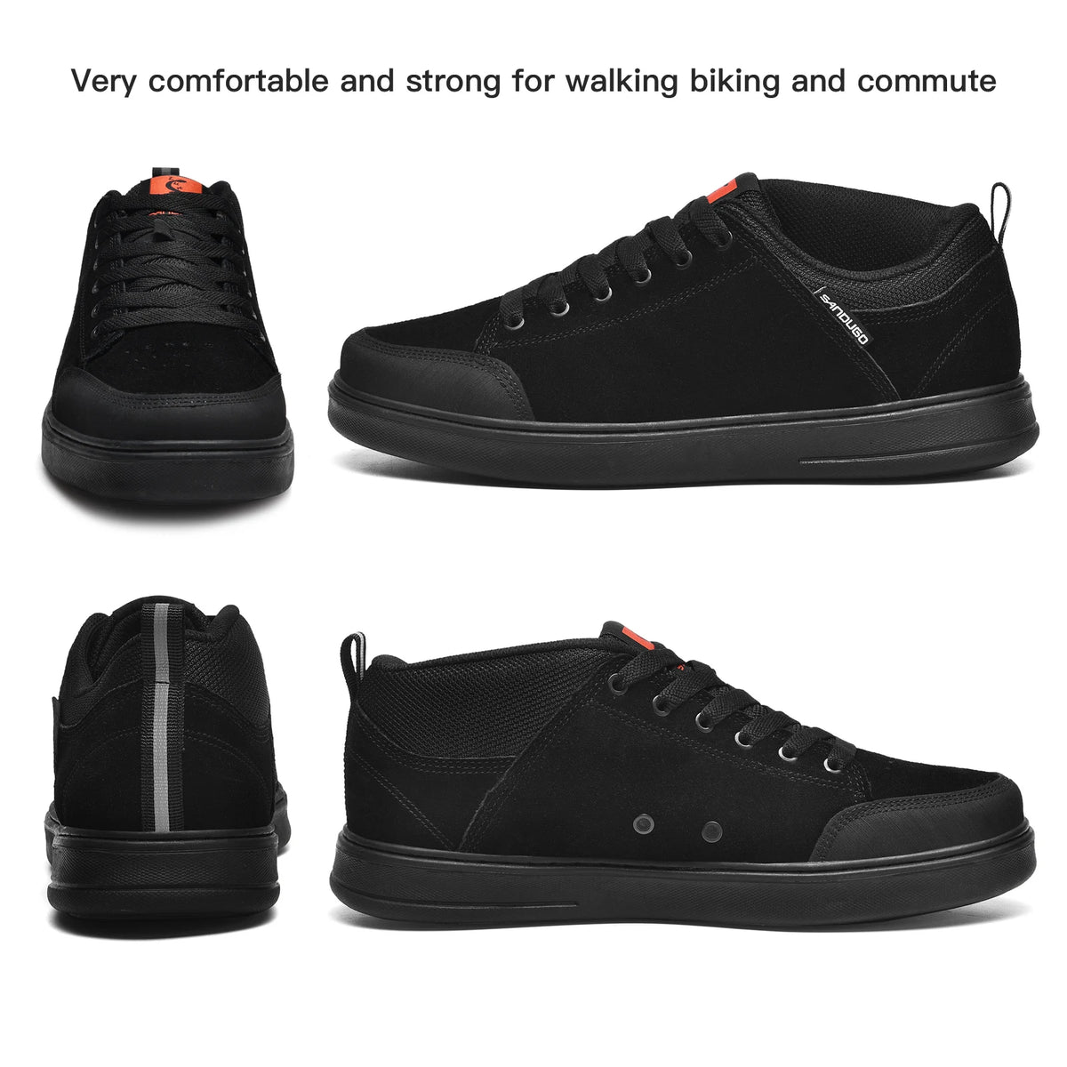 Men's MTB Shoes for Flat Pedals Suitable  for BMX, DH, Enduro, Free-ride