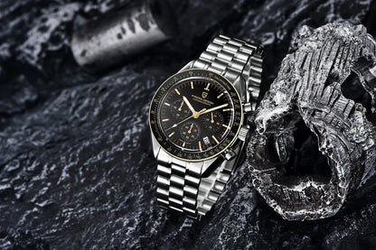 PAGANI DESIGN 2026 New CK2988 Moon Watches Retro Top Luxury Quartz Watch For Men Sapphire glass Speed Chronograph Wristwatch Men