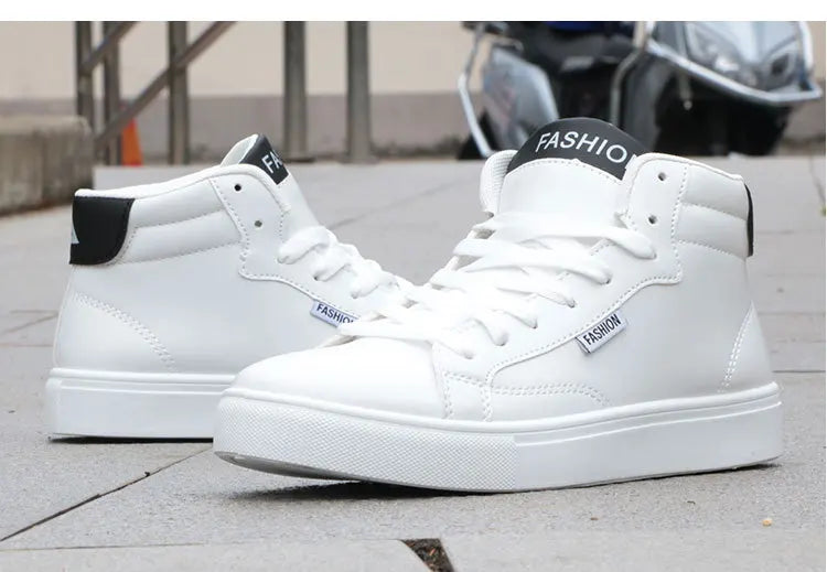 Men's Casual Skateboarding Shoes High Top Sneakers Sport tenis Shoes Breathable Walking Shoes Street Shoes zapatillas de hombre