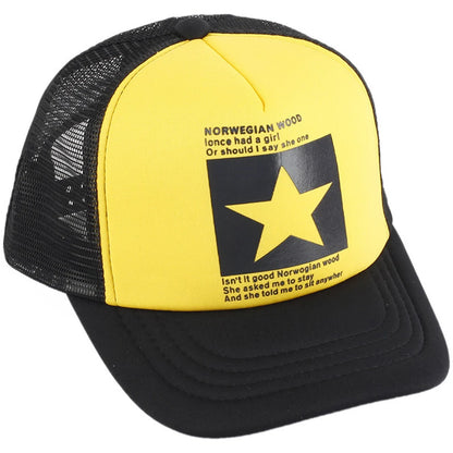 Fashion Summer Baseball Cap Snapback Mesh Trucker Hats Hip Hop Caps Cool Men Caps Female Outdoor Casual Sun Hat High Quality