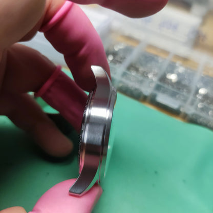 【Escapement Time】Relógio de Piloto com Movimento Automático, Mostrador Preto Tipo-B ou Tipo-A, Caixa de 40mm e Resistência à Água 100M