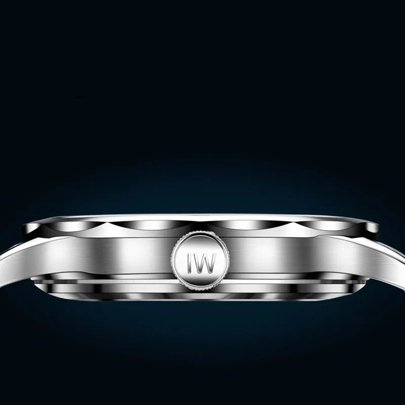 Relógio CARNIVAL para homem em tungsténio, marca de luxo, movimento automático NH36, relógio mecânico de pulso para homem, resistente à água, Montre Homme