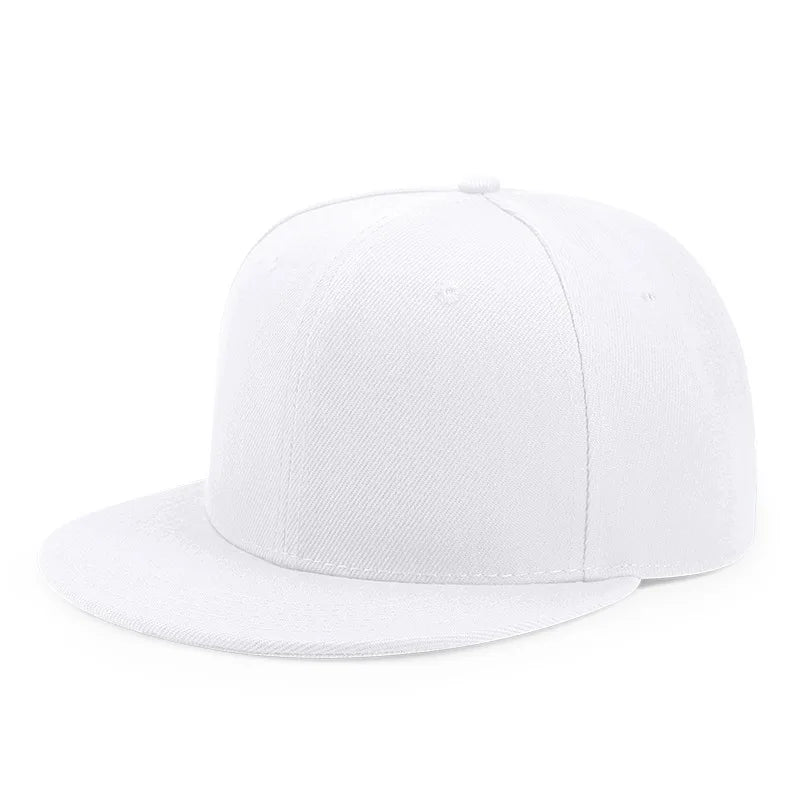 Casquette de baseball pour adulte à l'arrière fermé, pour petits tours de tête, femme et homme, modèle neutre, style hip-hop, casquette snapback, taille grande pour homme, casquette ajustée à visière plate, de 55 cm à 64 cm