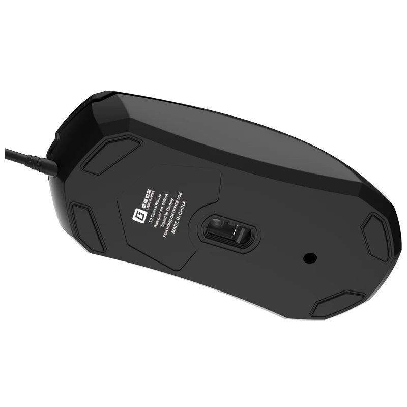 Rato com fios USB PS/2 ultra-longo LINDO ZONE para computador de secretária, cabo de 2M/3M 200CM/300CM, rato com fios prolongado para portátil