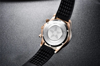 PAGANI DESIGN 2026 NEW 1664 Meteorite Dial Men's Watches Luxury Sapphire Quartz watch for men Sport Chronograph men Reloj Hombre