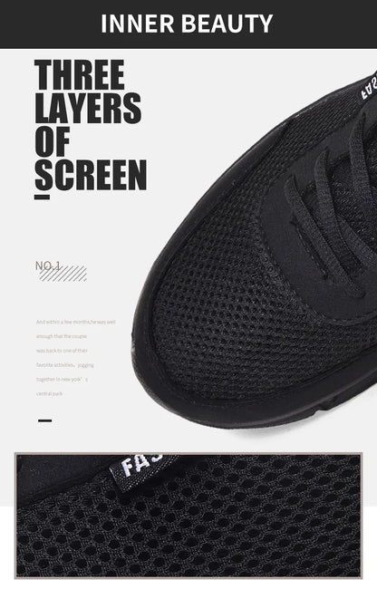 Men's Shoes Casual Mesh Summer Sneakers Breathable Lightweight Tenis Men Walking Sneaker Comfortable Masculino Zapatillas Hombre